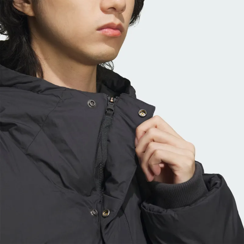 Adidas FW24 FUSTL P DJK LON Down Jacket Men's Carbon Black-4