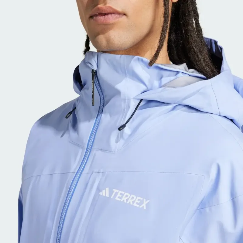 Adidas FW24 XPERIOR GORE TEX 3L Ski Top Men's Blue-4