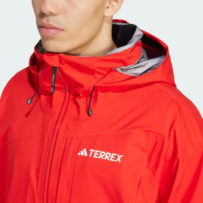 Adidas FW24 XPERIOR GORE-TEX 3L Ski Tops Men's Red-4
