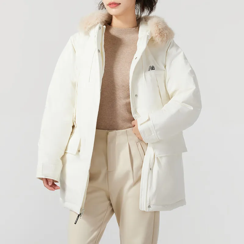 New Balance Down Jacket Women's White-2