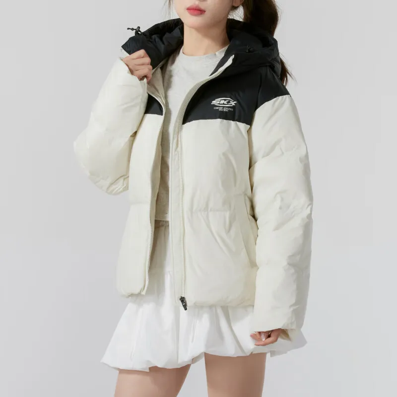 Skechers Skx Classic Sports Series Down Jacket Women's Ecru-2
