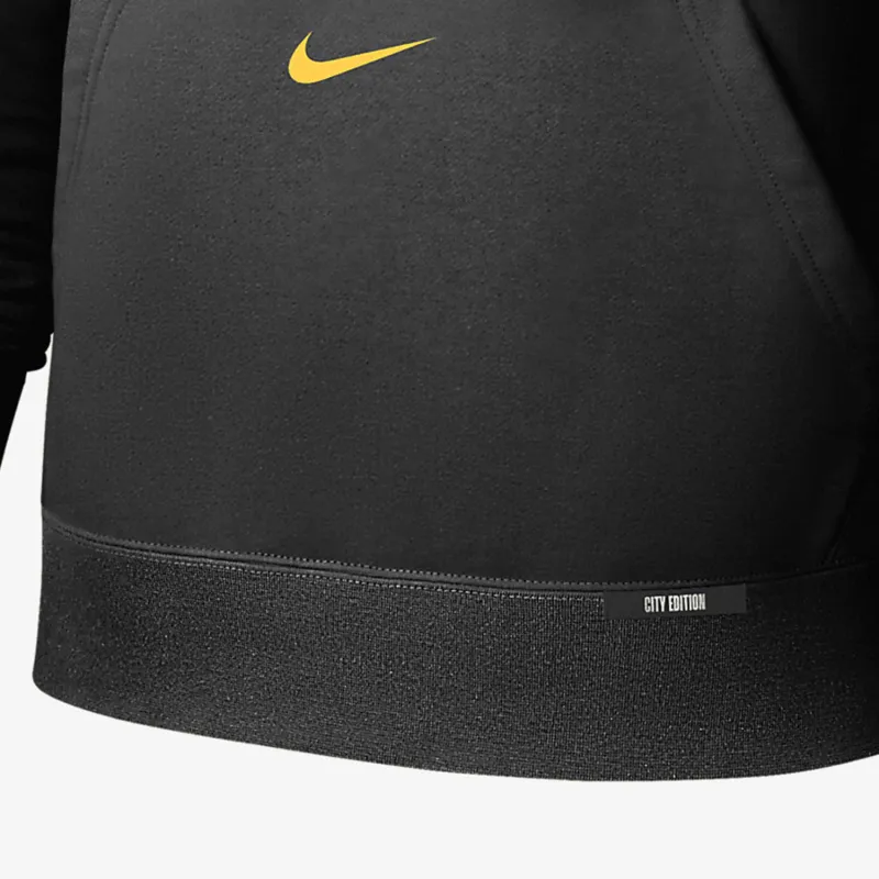 Nike Los Angeles Lakers Standard Issue City Edition Men's Nike Dri FIT Nba Courtside Hoodie-3