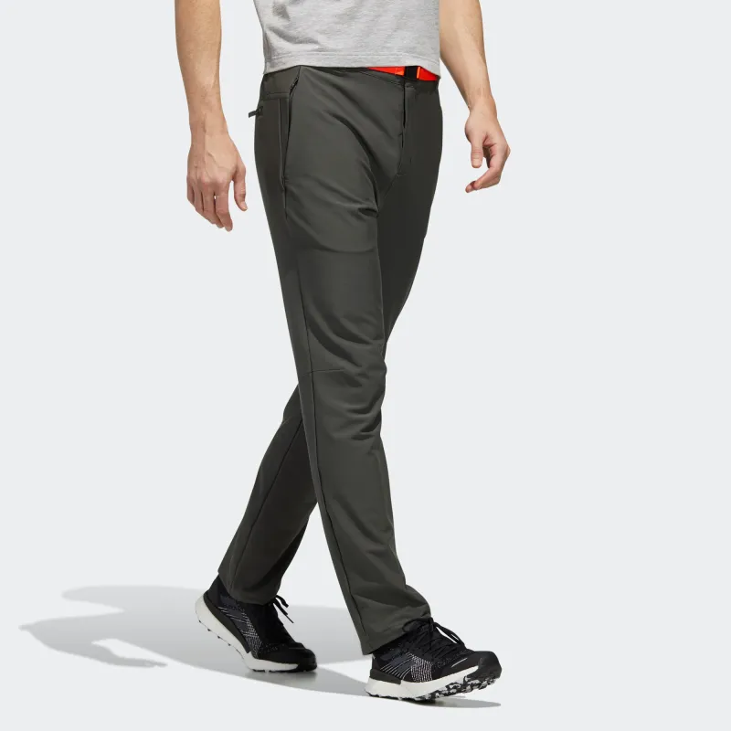Adidas XPLR ST PANTS Knitted Sports Pants Men's Deep Earthy Brown-4