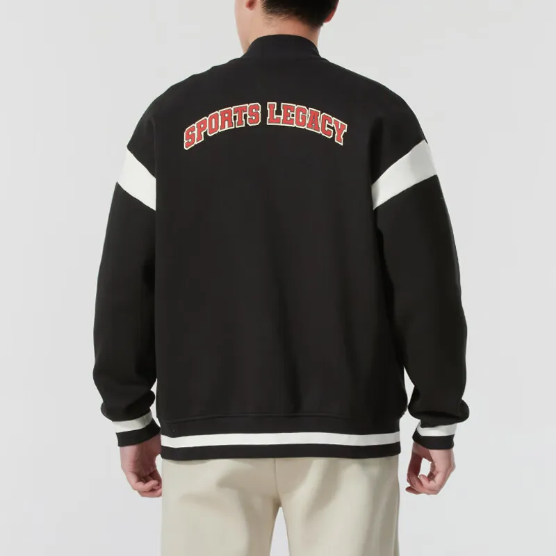 PUMA Baseball Jacket Men's Black-5