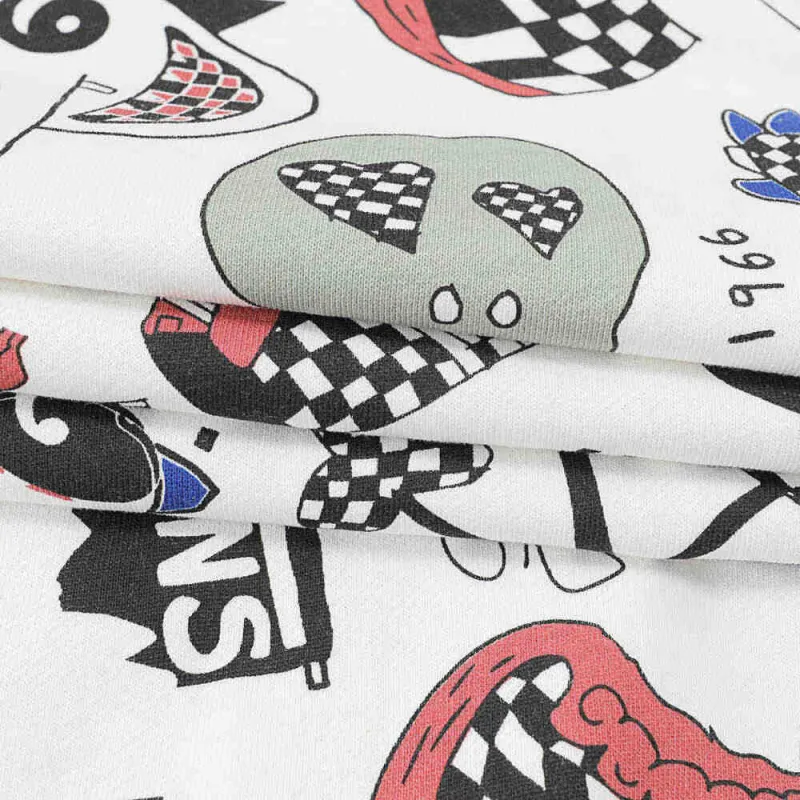 Vans DOODLE AOP Sweatshirt Men's White-2