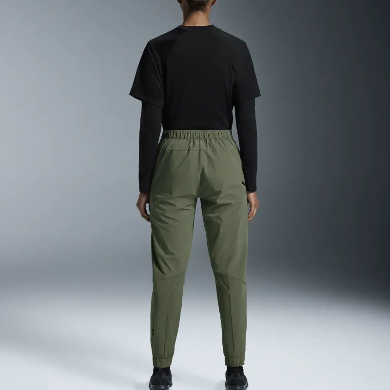 On Trek Casual Pants Women's Taiga Green-2