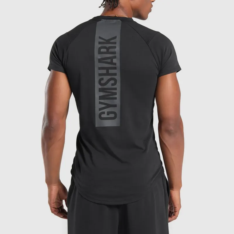 GYMSHARK Bold T-Shirt Men's Black-3