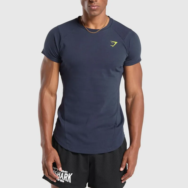 GYMSHARK Bold T-Shirt Men's Blue-2