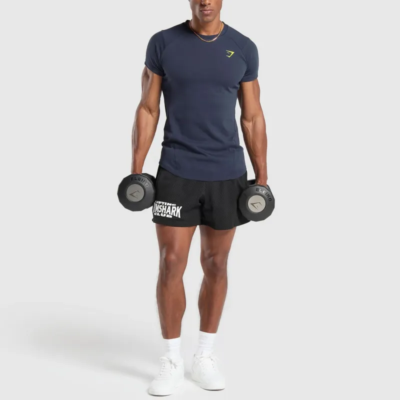 GYMSHARK Bold T-Shirt Men's Blue-3