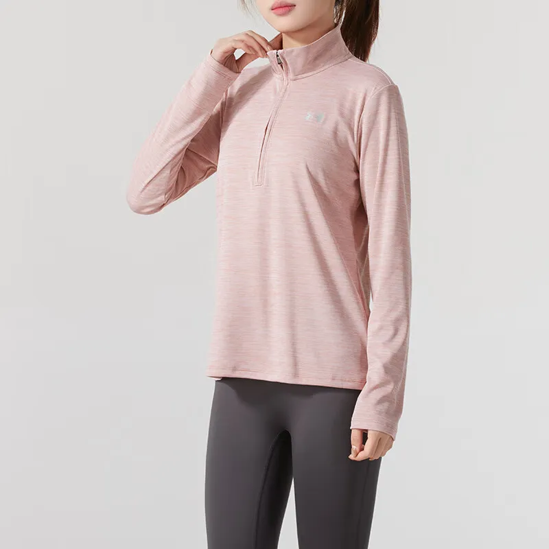 Under Armour T Shirt Women's Pink-3