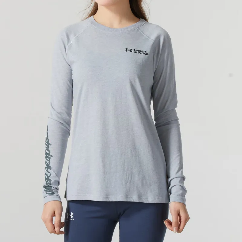 Under Armour T-Shirt Women's Gray-4