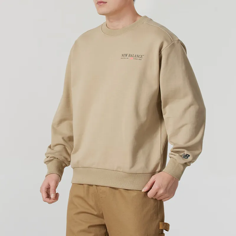 New Balance Sweatshirt Men's Brown-2