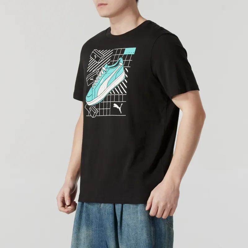 PUMA Camiseta Graphics Con Tenis Para Hombre-3