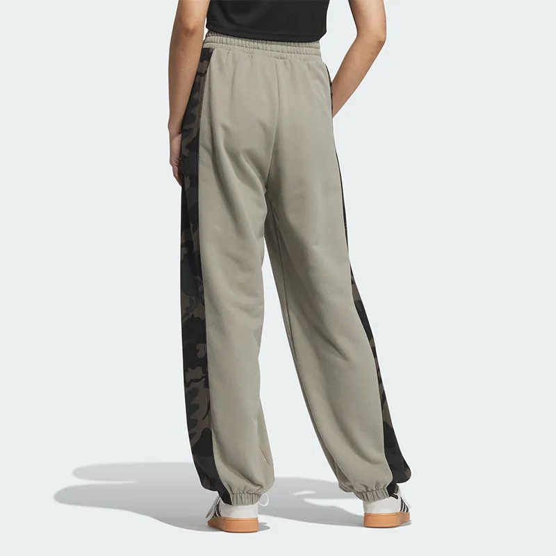 Adidas Knitted Sports Pants Women's Egg Stone Silver Gray-2