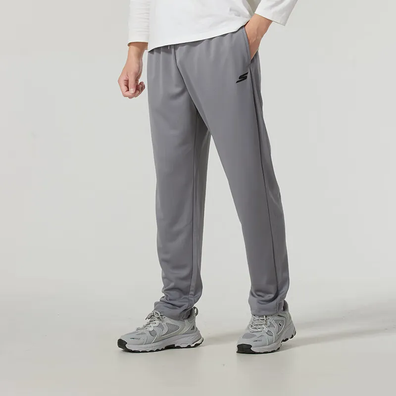 Skechers Knitted Sports Pants Men's Phantom Light Gray-1
