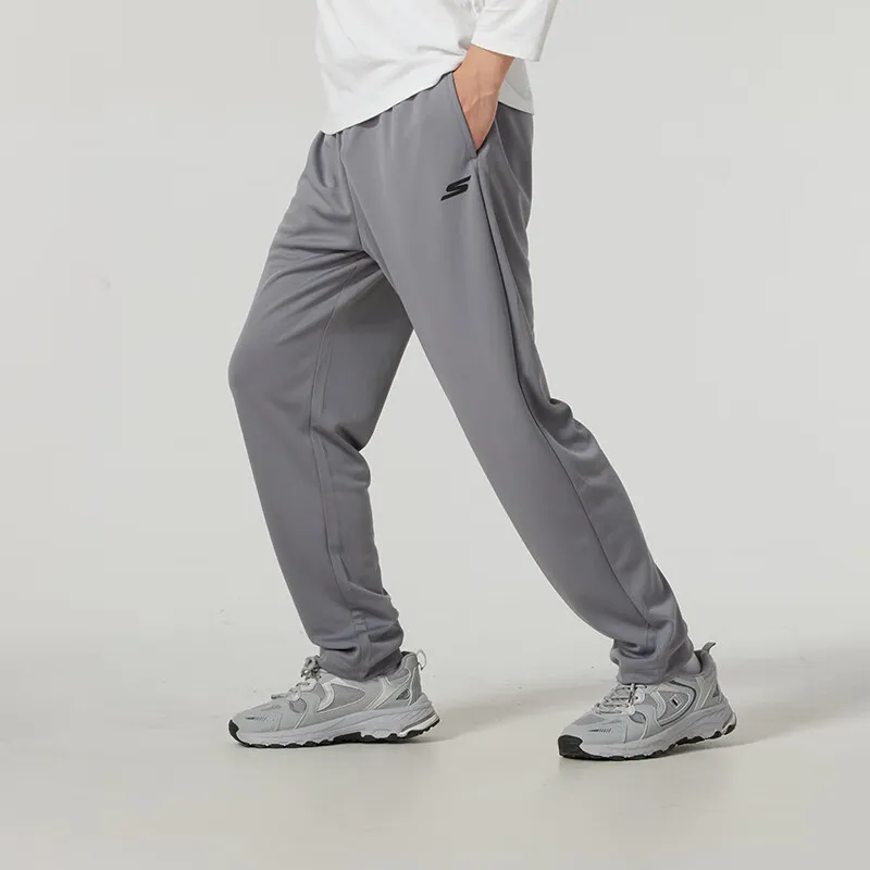 Skechers Knitted Sports Pants Men's Phantom Light Gray-3