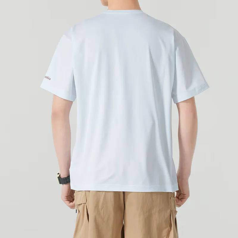 Columbia T Shirts Men White-3