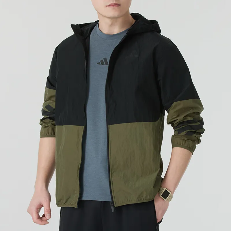 Adidas Future Icons 3 Stripes Woven Half Zip Sweatshirt-1
