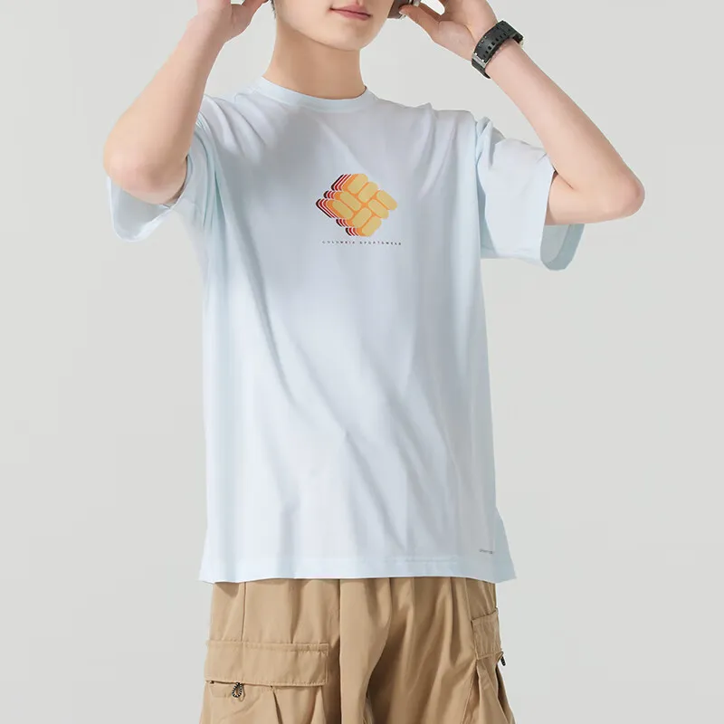 Columbia T Shirts Men White-1