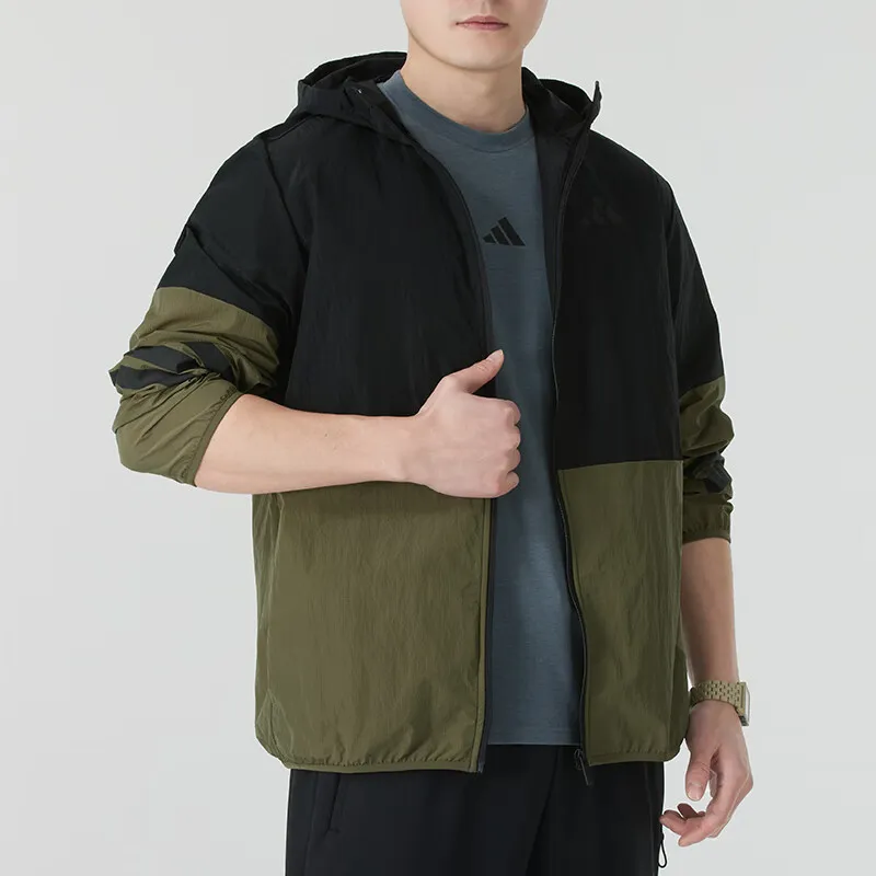 Adidas Future Icons 3 Stripes Woven Half Zip Sweatshirt-3