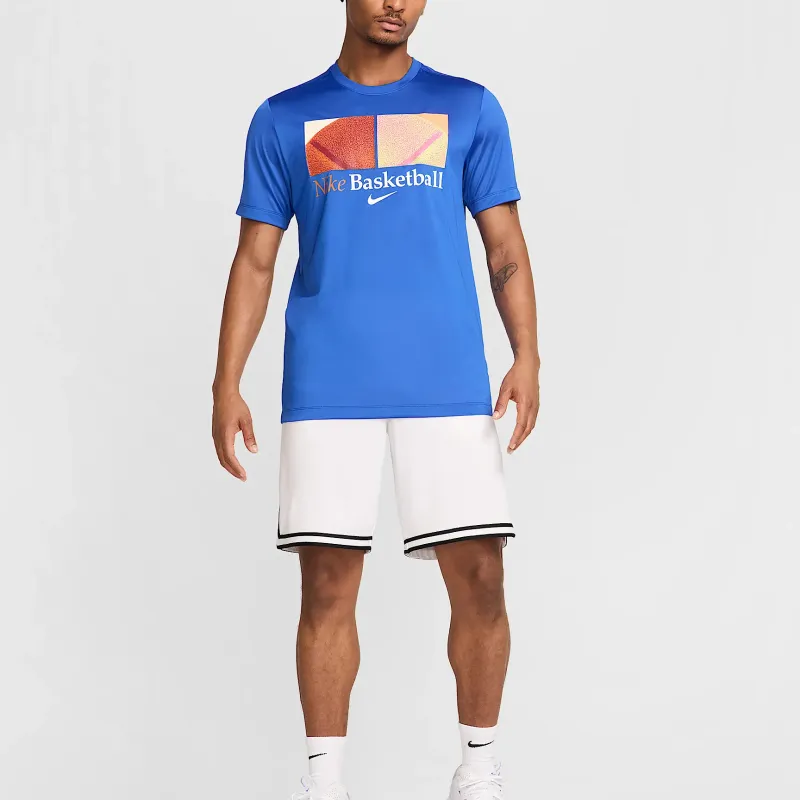 Nike Dri Fit T Shirt Men's Royal Gaming Colors-2