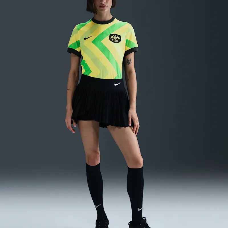 Nike Dri FIT ADV Australie 2025/26 Domicile Soccer Jerseys Women's Light Voltage Yellow II/Professional Green-1