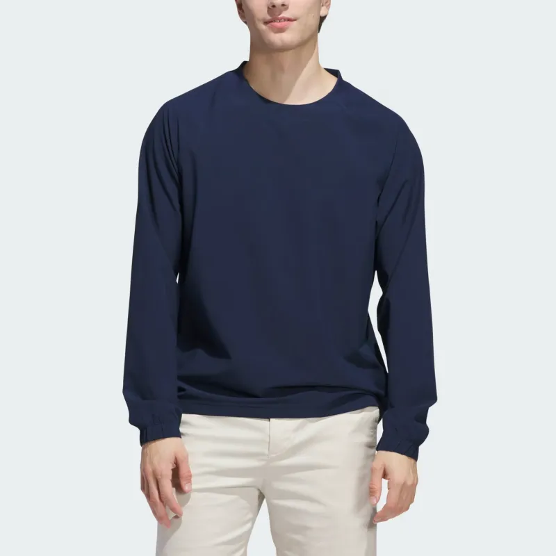 Adidas Free Shipping With AdiClub Go To Wind Crewneck Pullover-2