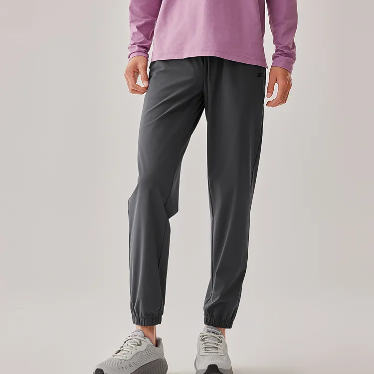 Skechers Knitted Sports Pants Men's Charcoal Gray 000G-1
