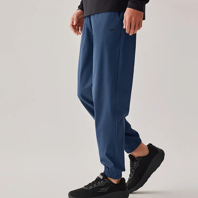 Skechers Knitted Sports Pants Men's Deep Sea Blue 0079-1