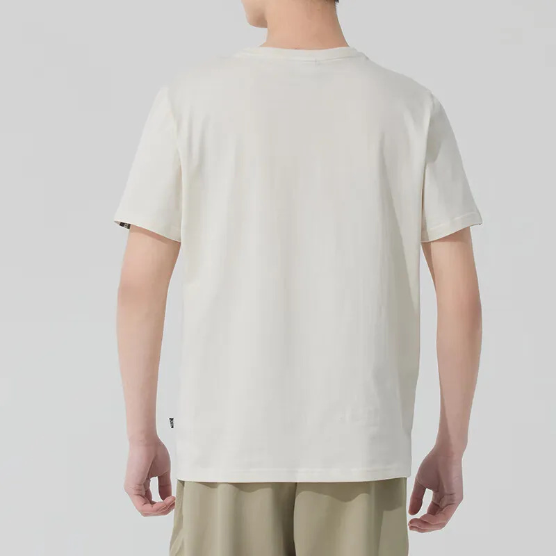 PUMA T Shirts Men Beige-1