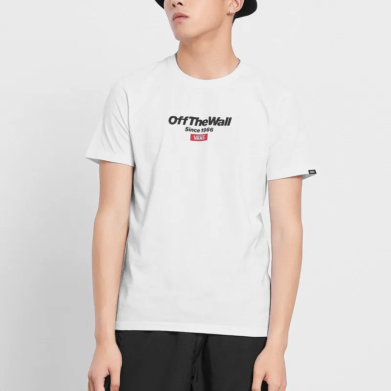 Vans 1966 T Shirts Unisex White-3