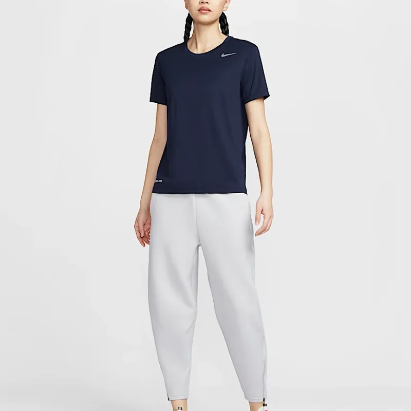 Nike Dri Fit T Shirt Women's Obsidian Color-2