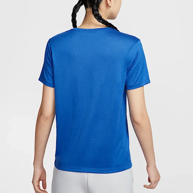 Nike Dri Fit T Shirt Women's Royal Blue-1