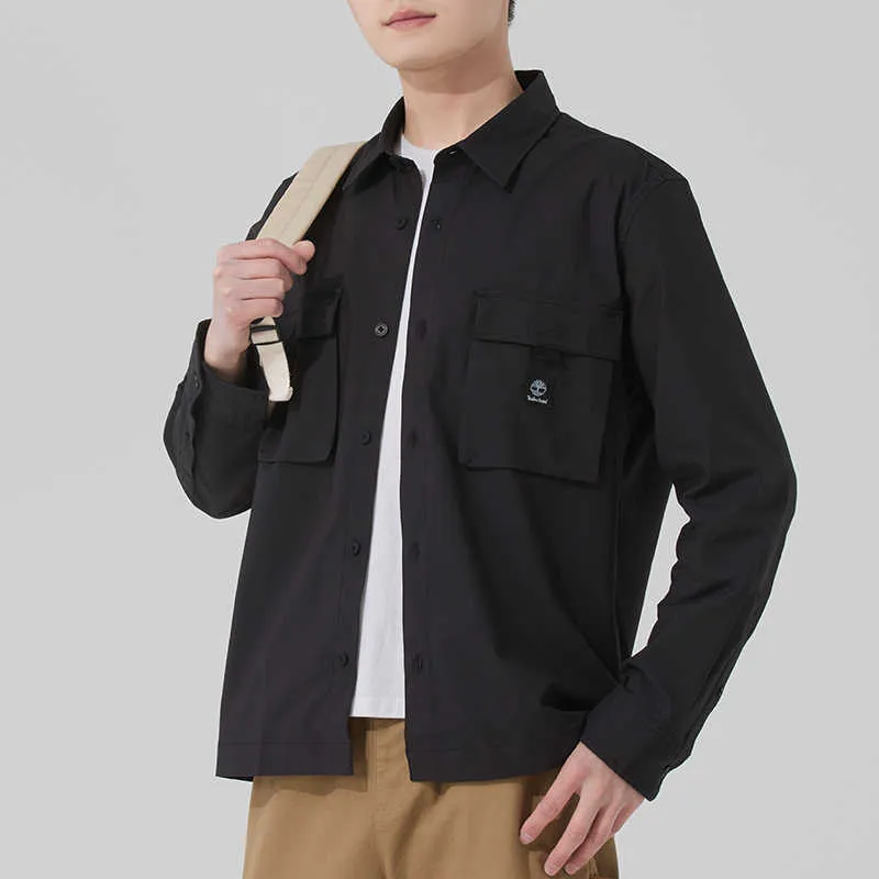 Timberland Shirts Men Black-2