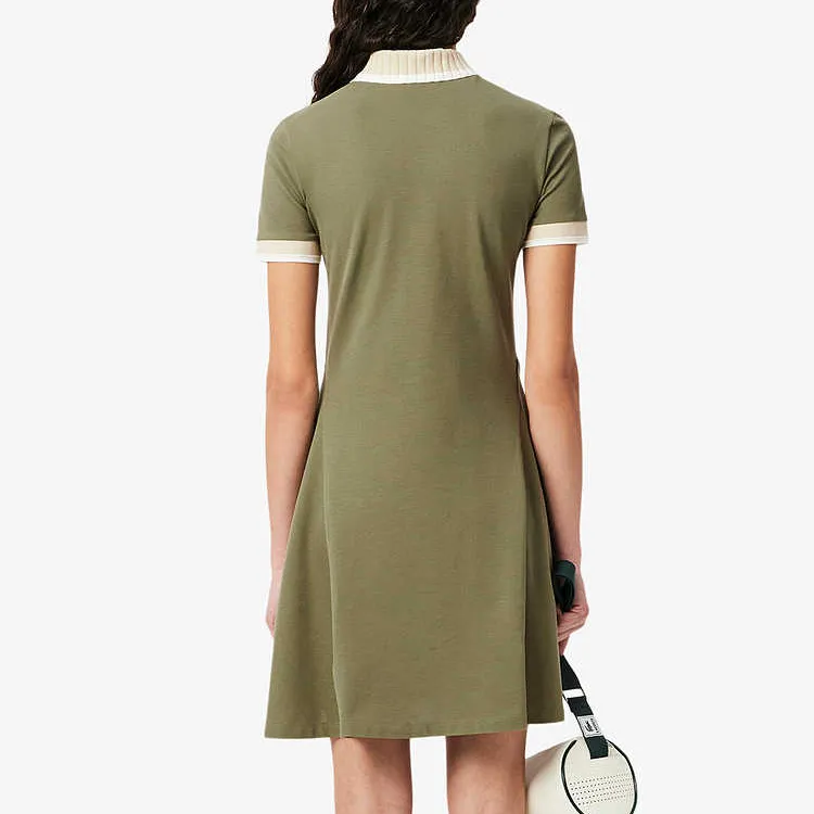 LACOSTE Short Sleeved Dress Women's-3