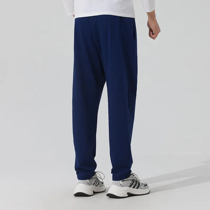 Adidas Knitted Sweatpants Men's Navy Blue-2