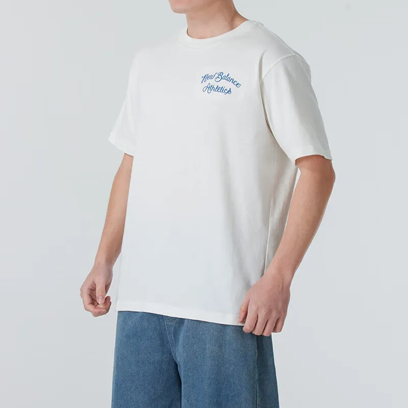 New Balance Logo embroidered T shirt-3