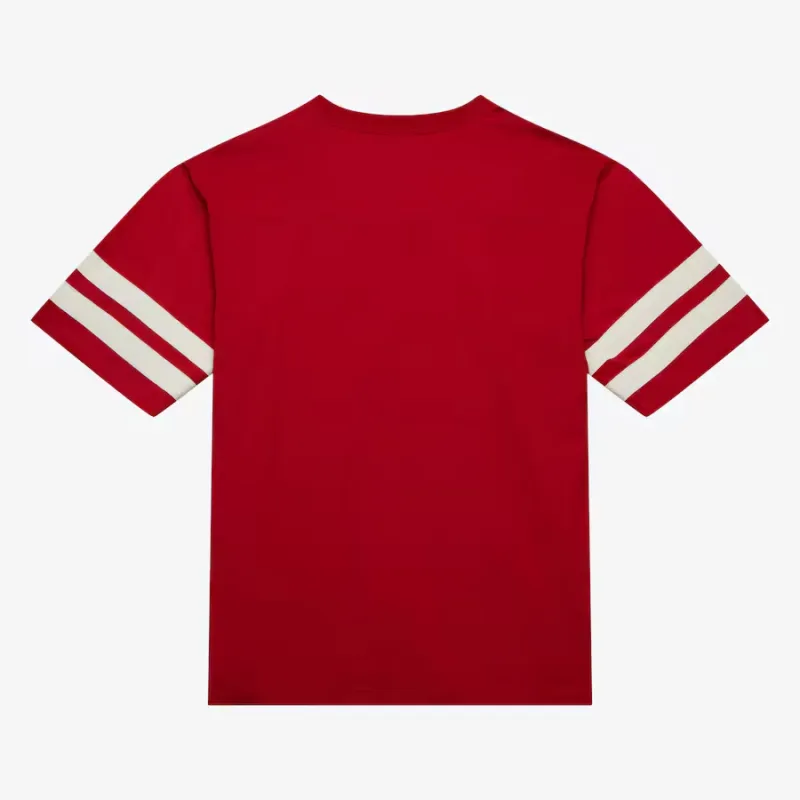Mitchell & Ness x NCAA T Shirt Men's Deep Red-1