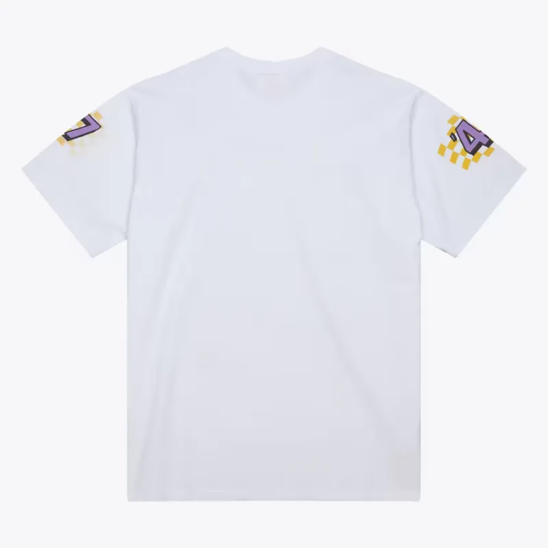 Mitchell & Ness x NBA Los Angeles Lakers T Shirt Men's White-1