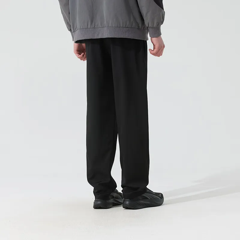 PUMA Knitted Sweatpants Men's Black-4