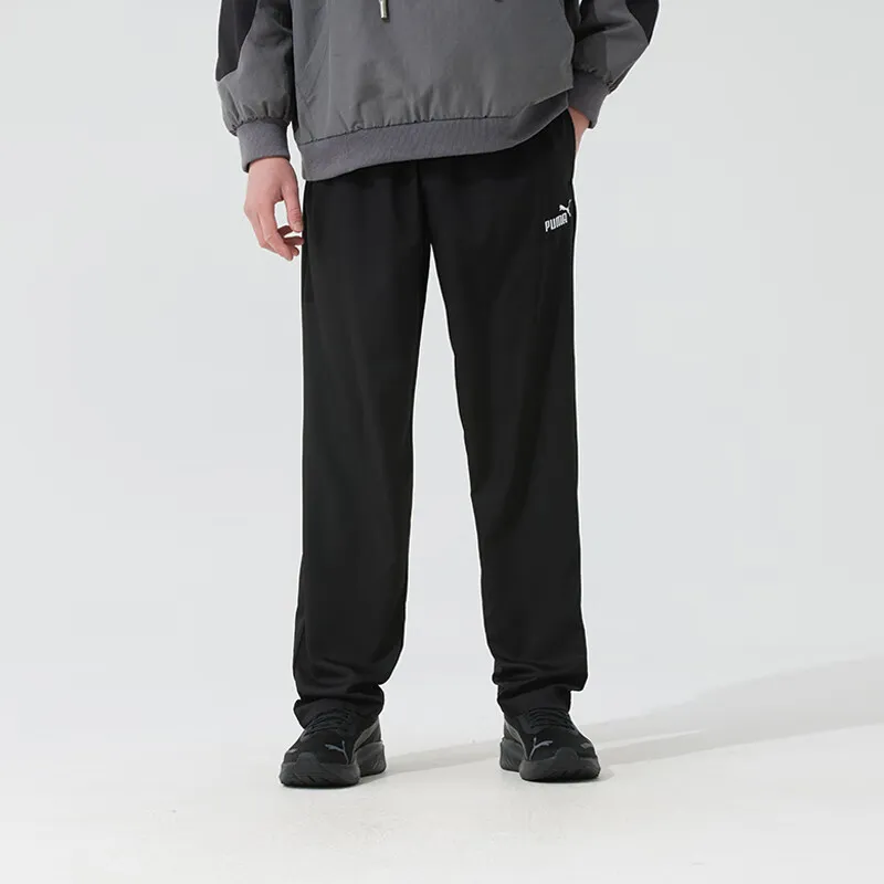 PUMA Knitted Sweatpants Men's Black-1