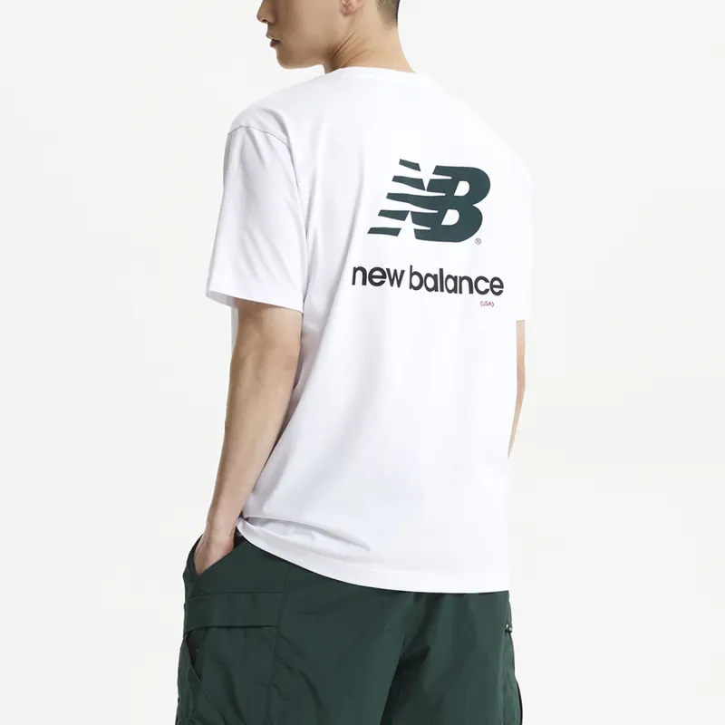 New Balance UNI Essential T Shirt Unisex 10 White-2