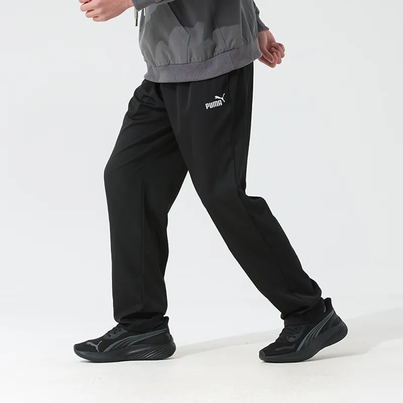 PUMA Knitted Sweatpants Men's Black-3