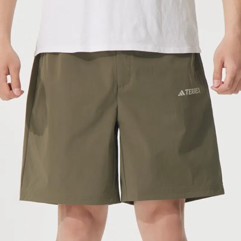 Adidas Terre Casual Shorts Men's Green-1