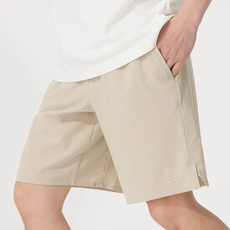Nike Casual Shorts Men Beige-4