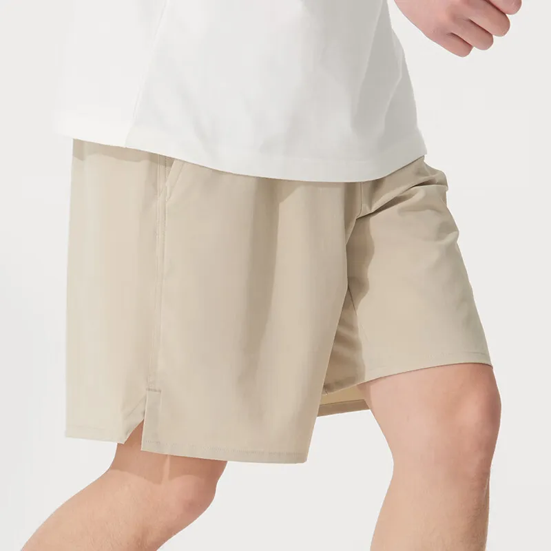 Nike Casual Shorts Men Beige-5