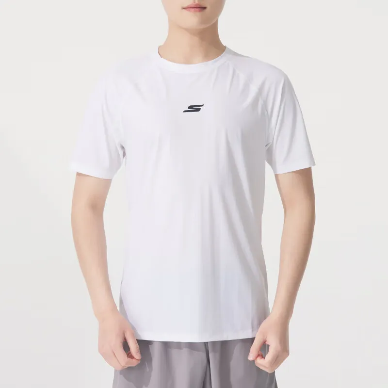 Skechers T Shirt Unisex White 000Q-2
