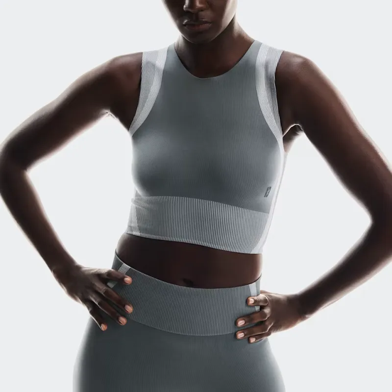 On Studio Knit Sport Vests Women's Rock/Glacier-2