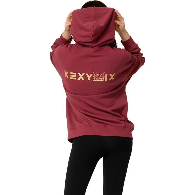 XEXYMIX Sweatshirt Unisex Dazzling Red-2