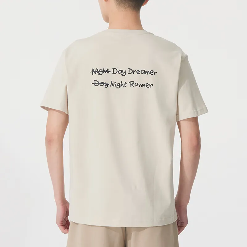 New Balance T Shirt Unisex Khaki-3